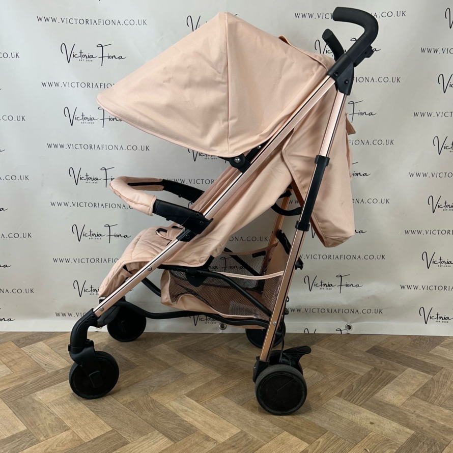 PRELOVED My Babiie MB51 Stroller - Billie Faiers Rose Gold Blush RRP£140 - Image 2