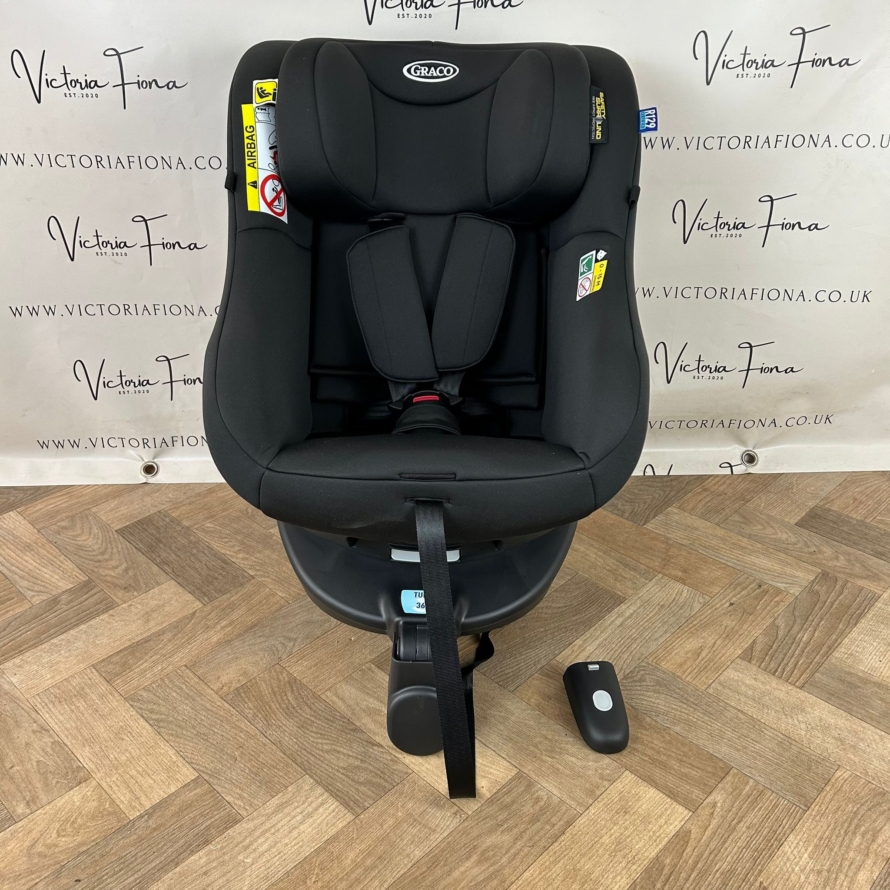 EX DISPLAY Graco Turn2Me i-Size R129 Isofix Rotating Car Seat-Midnight RRP£160 - Image 4