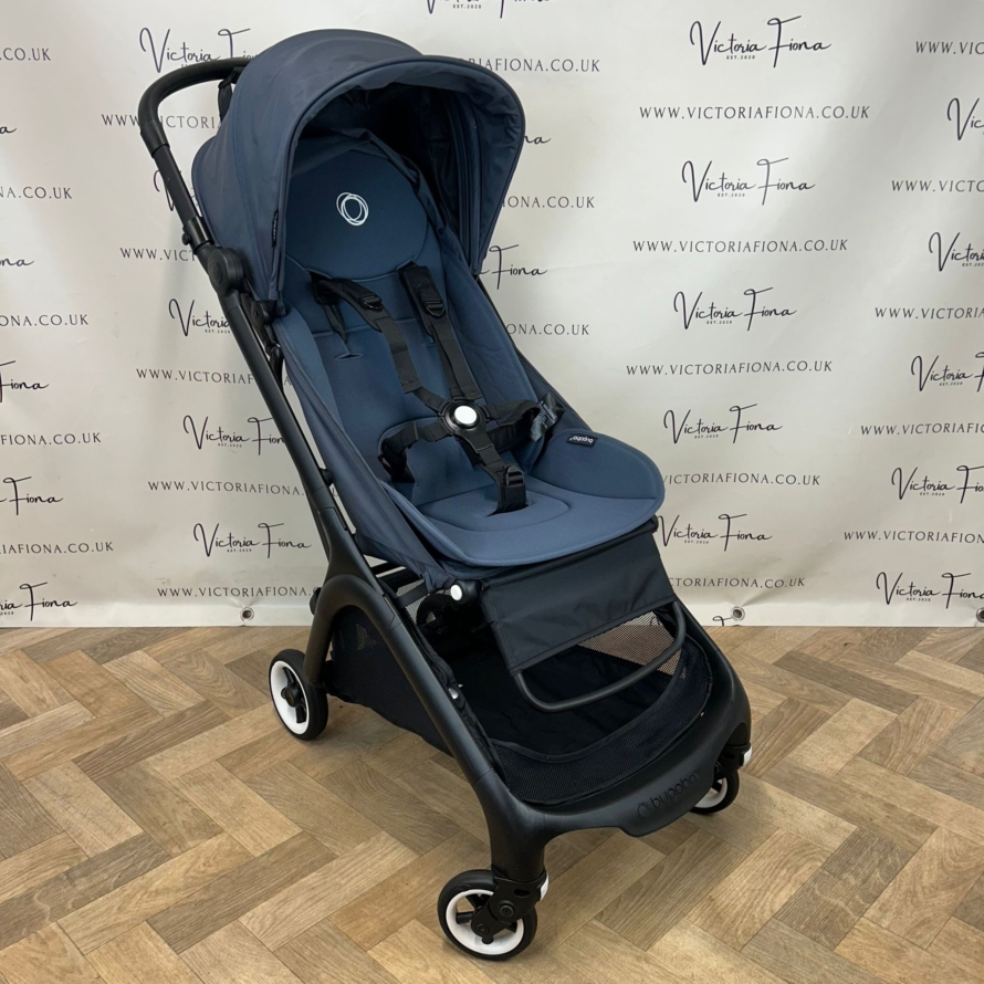 PRELOVED Bugaboo Butterfly Compact Stroller - STORMY BLUE RRP£419