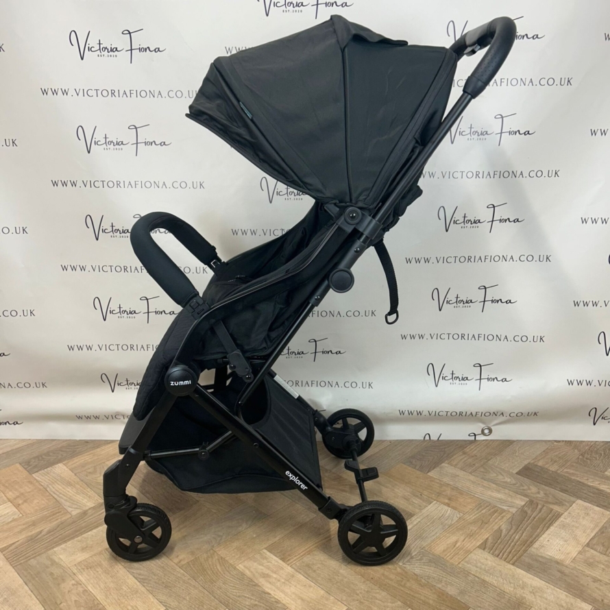 PRELOVED Zummi Explorer Compact Lightweight Stroller - BLACK - Image 2