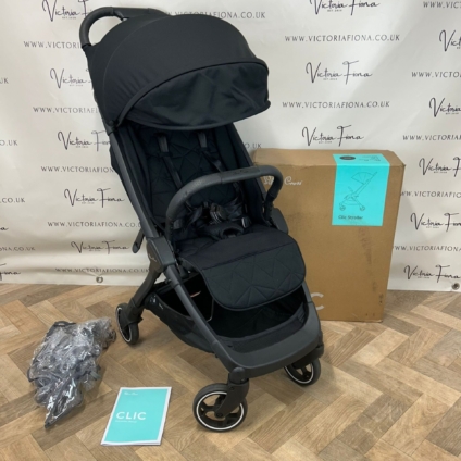 PRELOVED Silver Cross Clic Compact Stroller - Space Black RRP£295 🖤
