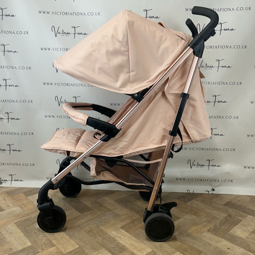 PRELOVED My Babiie MB51 Stroller - Billie Faiers Rose Gold Blush RRP£140 - Image 4