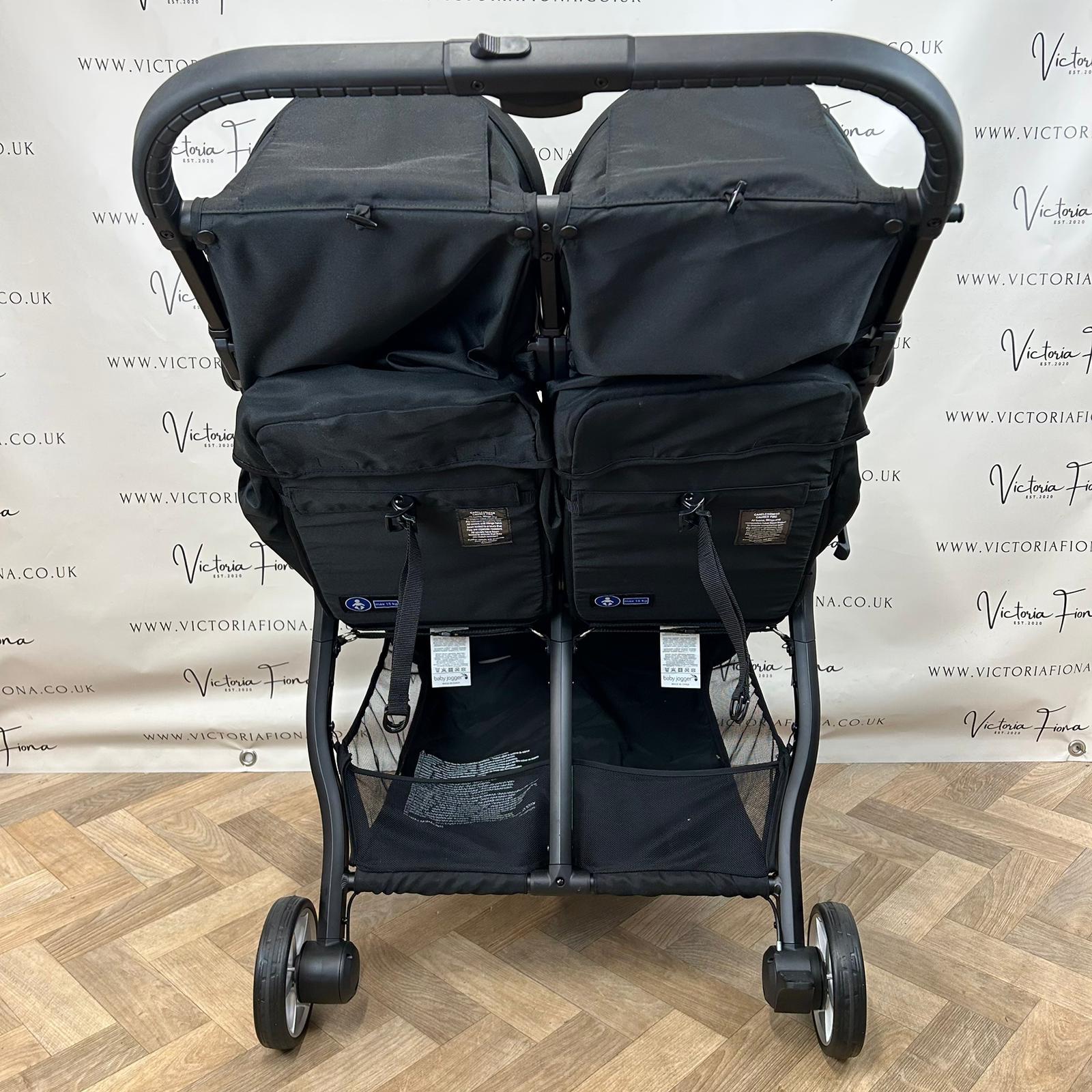 PRELOVED Baby Jogger City Tour 2 Double Stroller Pushchair - Opulent Black π¦ - Image 4