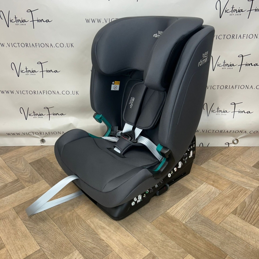 NEW Britax Evolvafix i-Size Group 1/2/3 Car Seat - Midnight Grey RRP£220