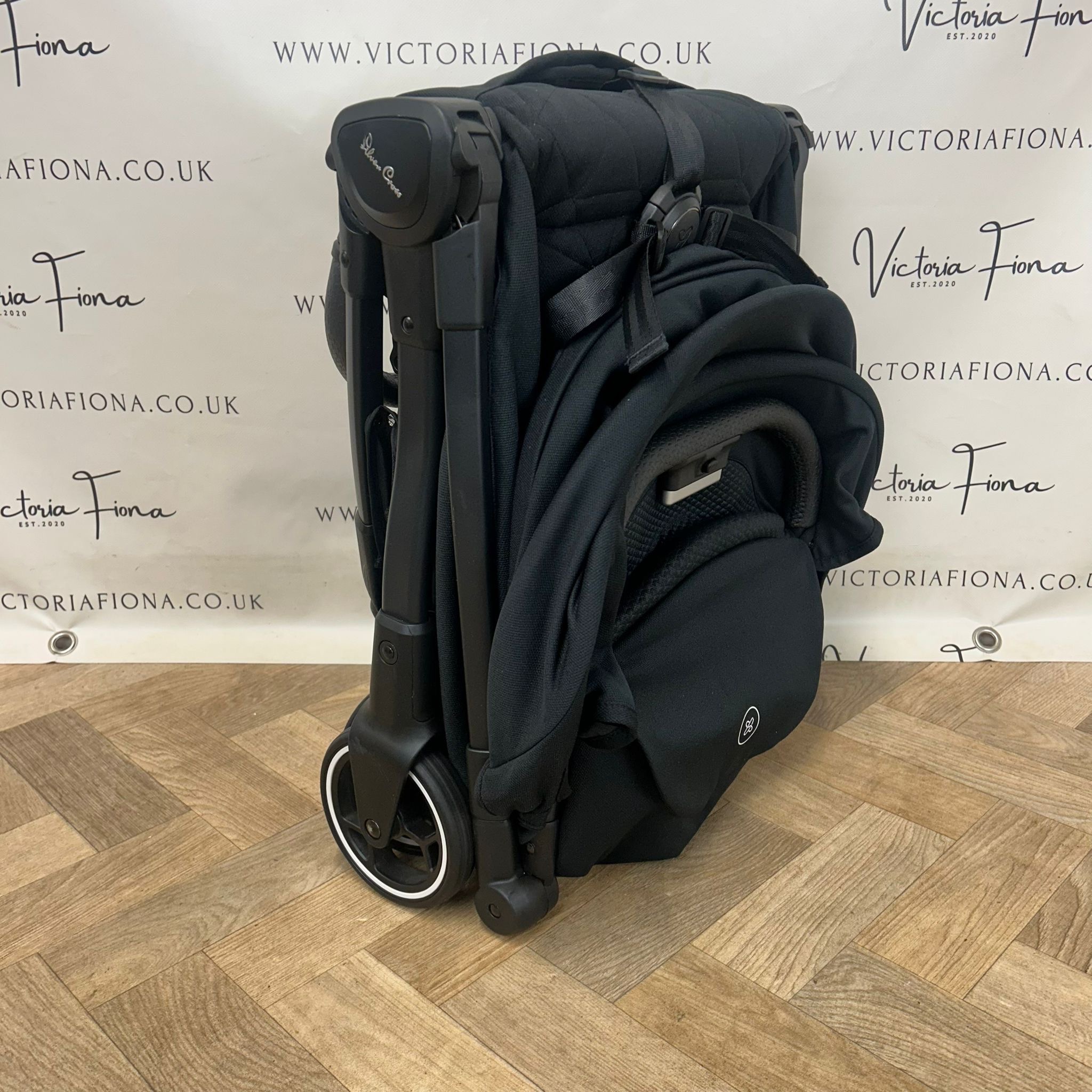 PRELOVED Silver Cross Clic Compact Stroller - Space Black RRP£295 - Image 7