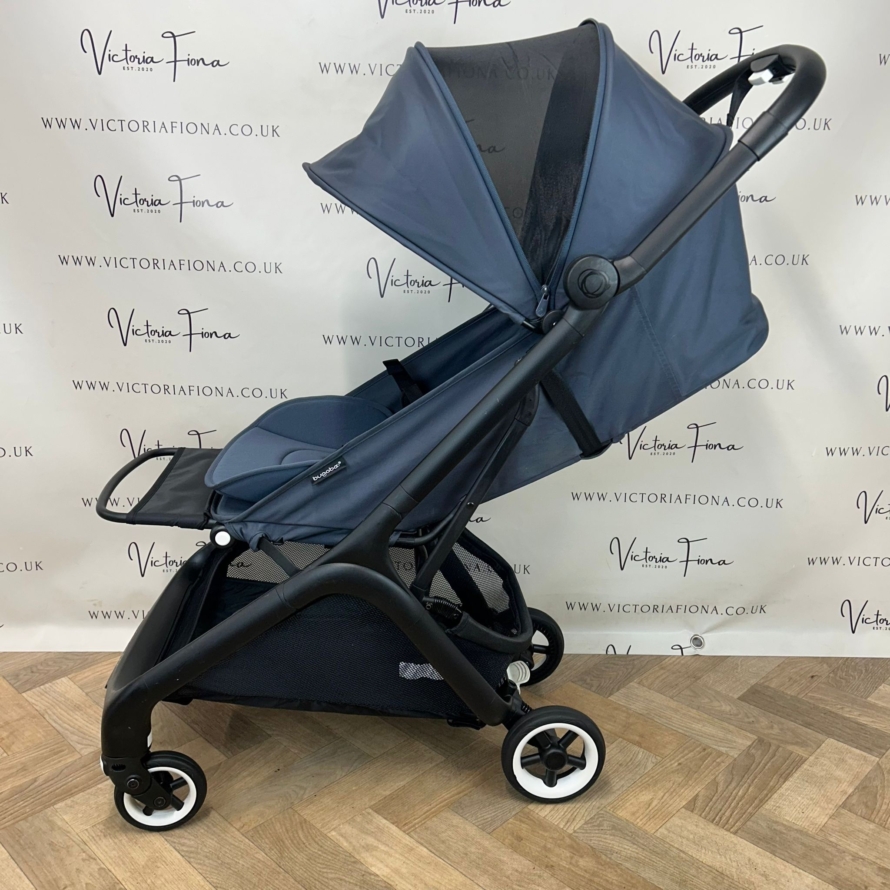 PRELOVED Bugaboo Butterfly Compact Stroller - STORMY BLUE RRP£419 - Image 4