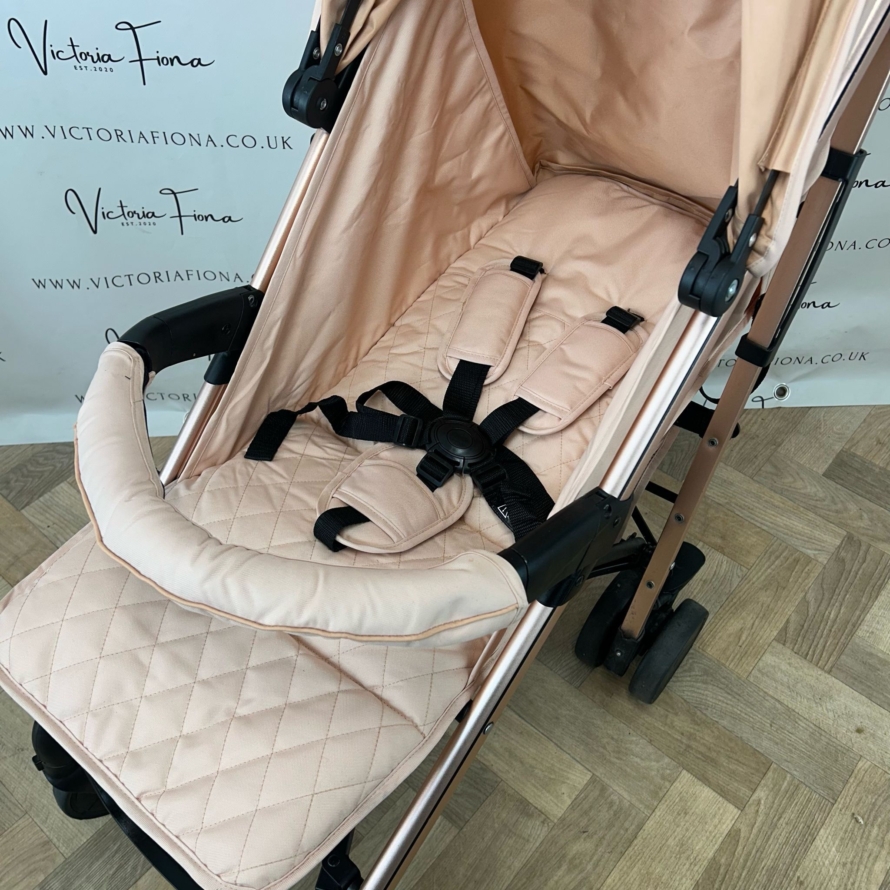 PRELOVED My Babiie MB51 Stroller - Billie Faiers Rose Gold Blush RRP£140 - Image 5