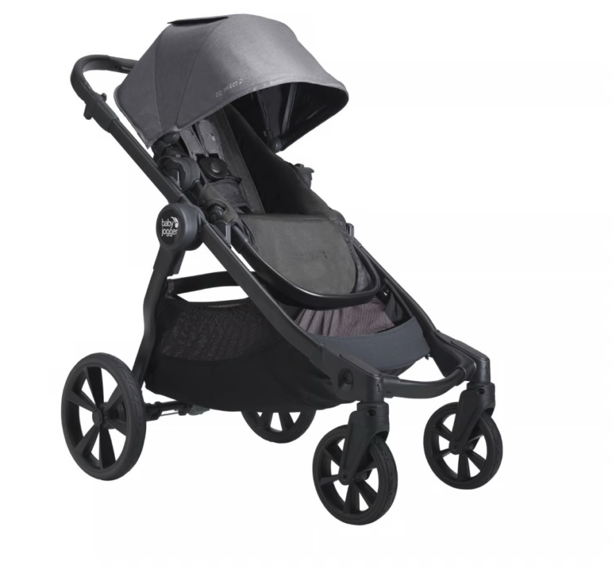 NEW Baby Jogger® City Select® 2 - Carrycot & Pushchair - Radiant Slate RRP£899 - Image 3