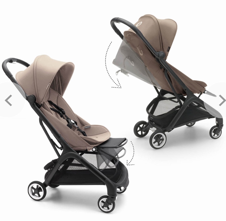 NEW Bugaboo Butterfly Compact Stroller - Desert Taupe RRP£419 - Image 5