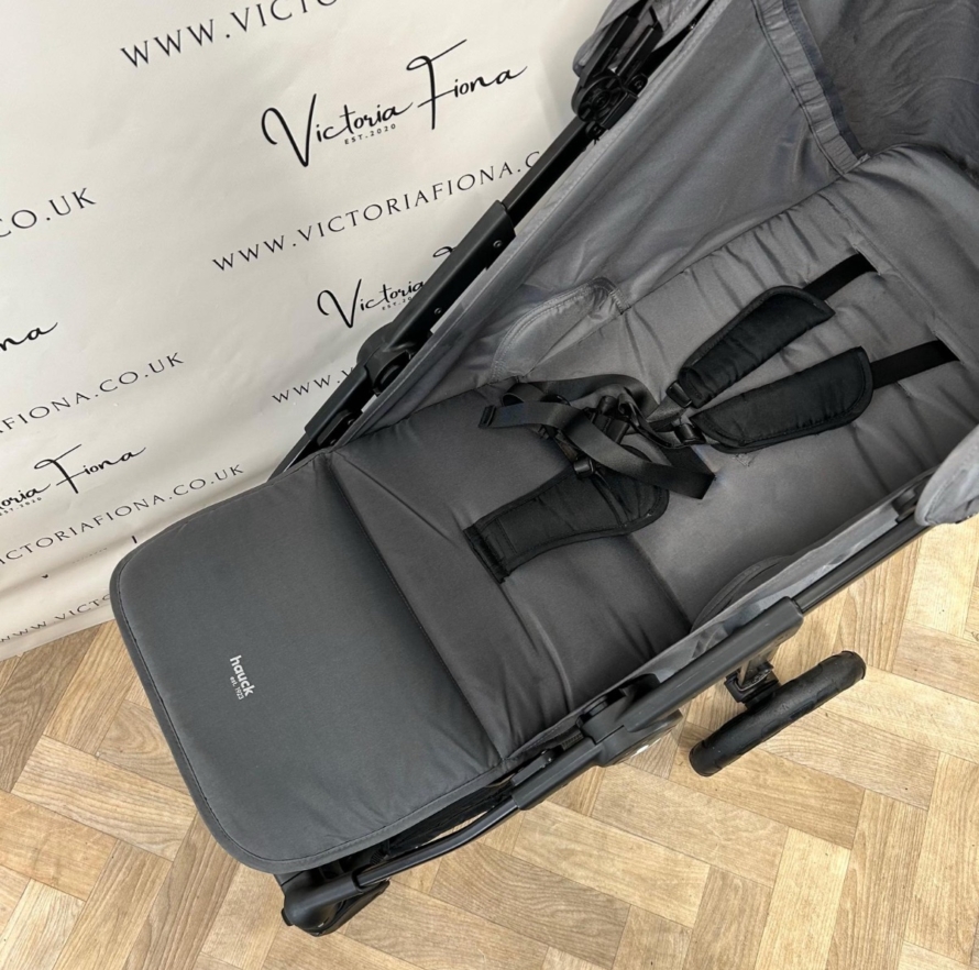 NEW Hauck Shop N Care Pushchair Stroller 0-22kg GREY RRP £110 - Image 3