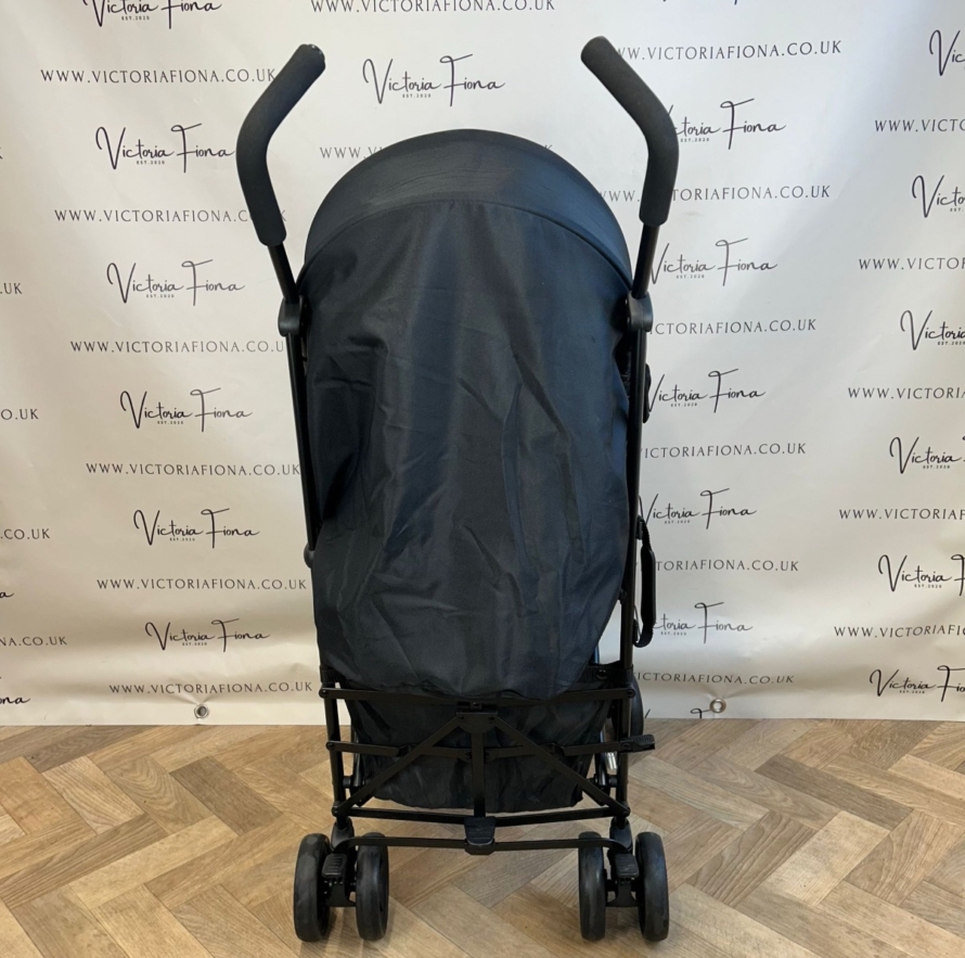 PRELOVED John Lewis Everyday Compact Lightweight Stroller Black Grey Victoria Fiona