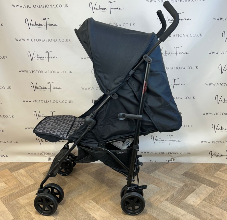 PRELOVED John Lewis Everyday Compact Lightweight Stroller - Black & Grey - Image 5