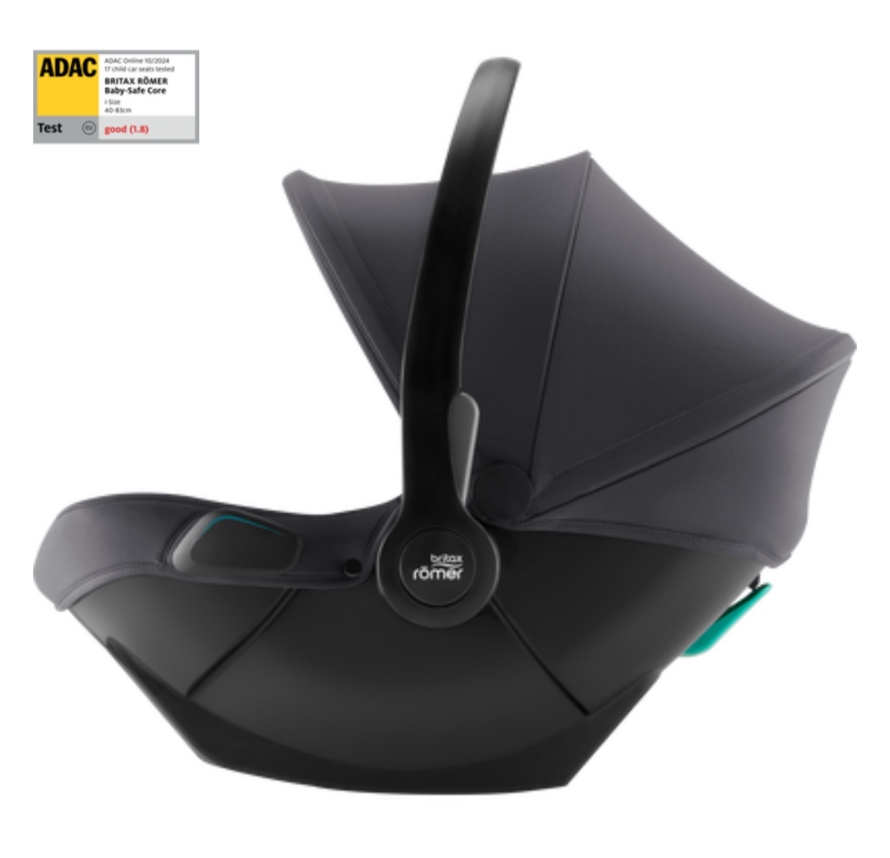 NEW Britax Baby-Safe Core Newborn Car Seat - Grey - Image 2