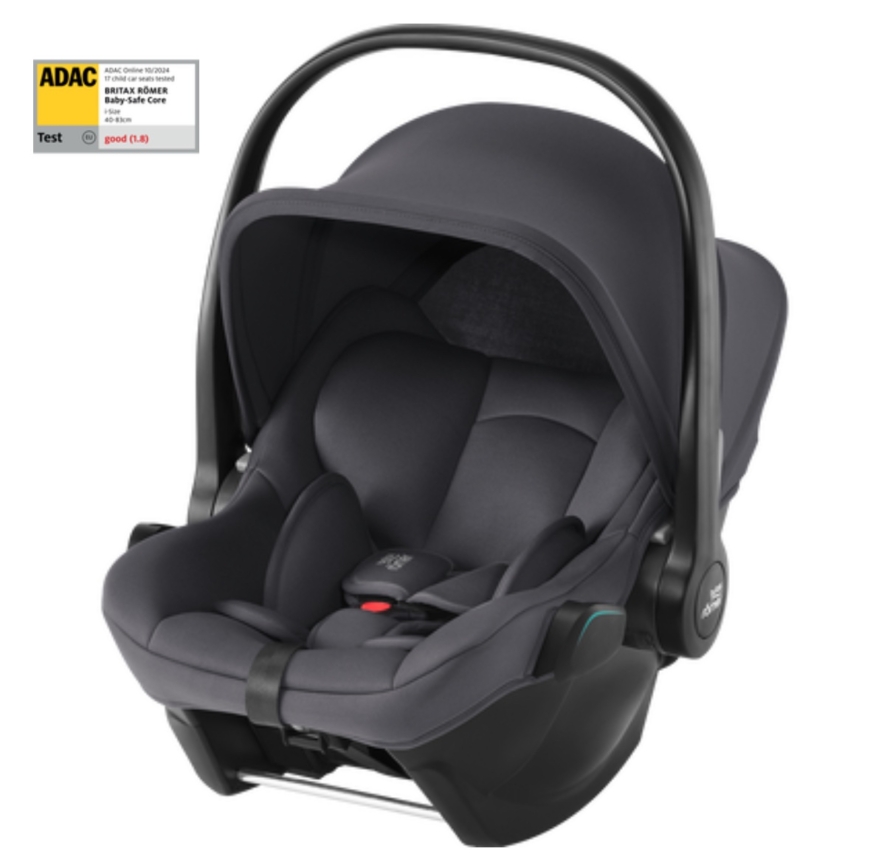 NEW Britax Baby-Safe Core Newborn Car Seat - Grey