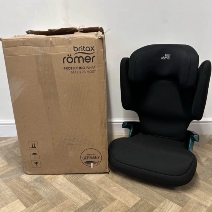 NEW Britax Romer Discovery Plus2 High Back Booster Car Seat - Black RRP£140