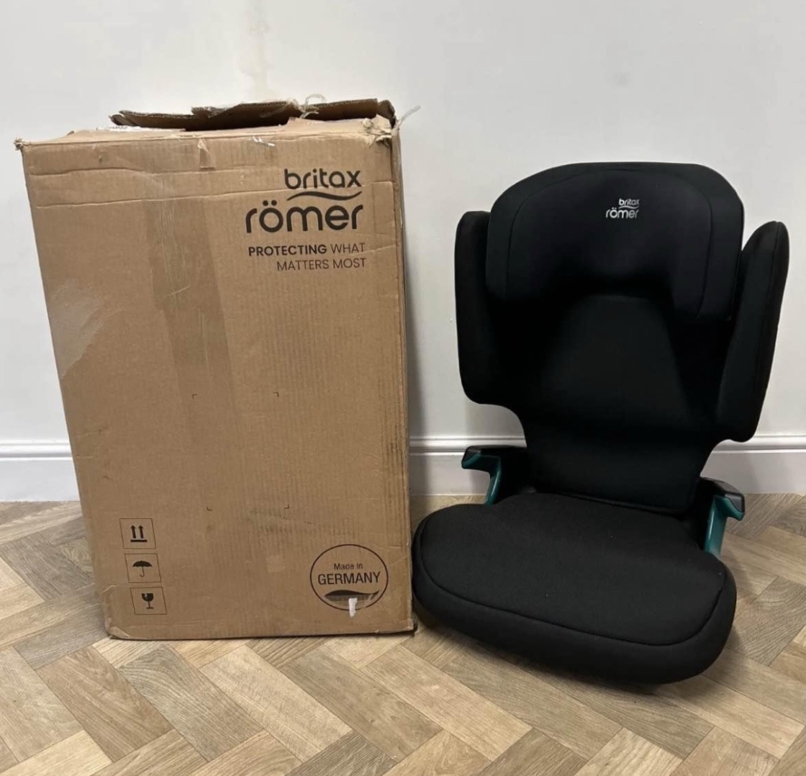 NEW Britax Romer Discovery Plus2 High Back Booster Car Seat - Black RRP£140