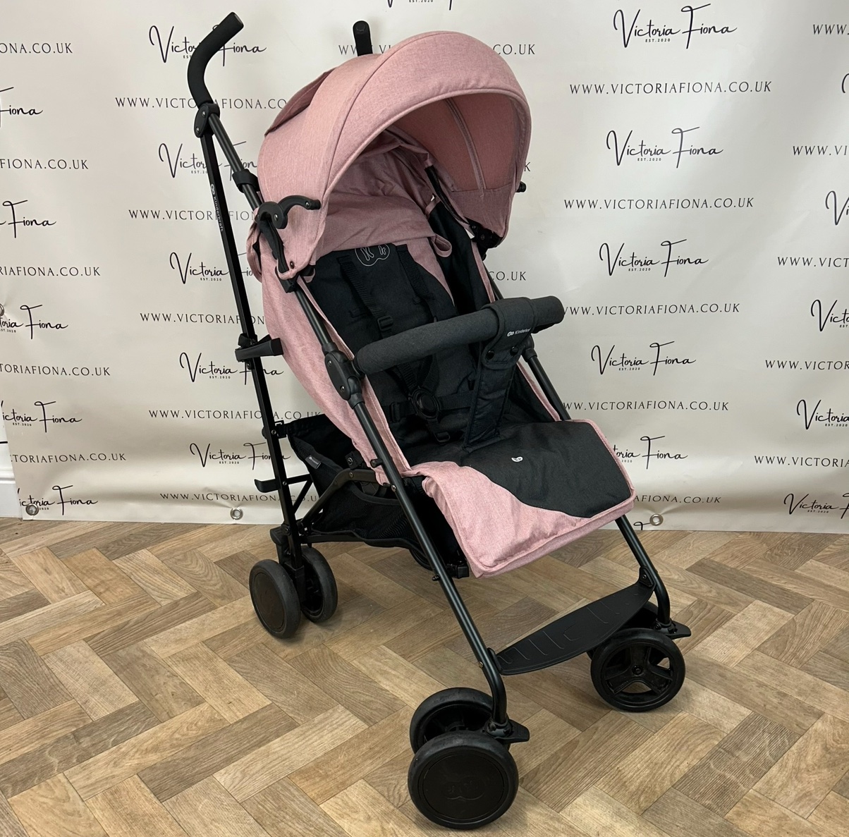 PRELOVED Kinderkraft Siesta Lightweight Stroller Pink RRP 89 Victoria Fiona
