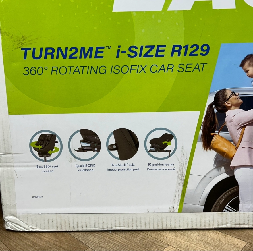 NEW Graco Turn2Me i-Size R129 Isofix Rotating Car Seat-Midnight RRP£160 - Image 2