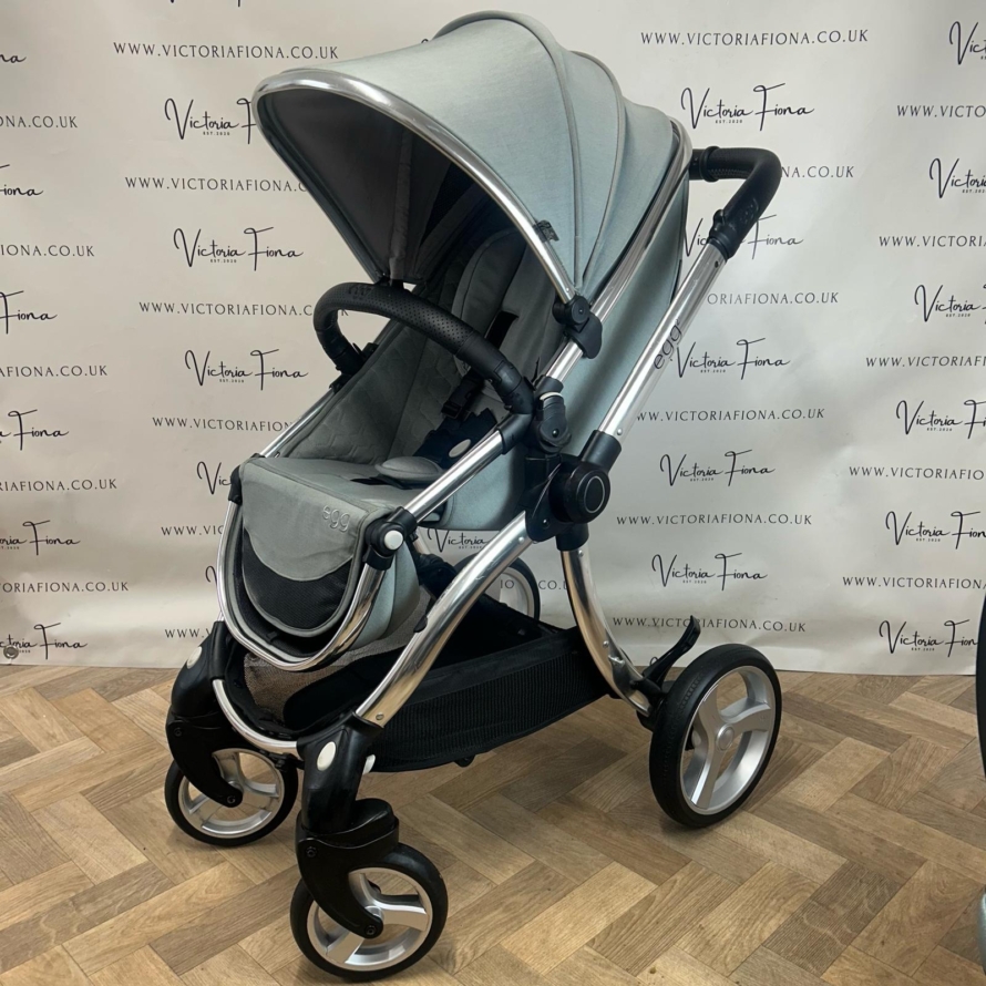 PRELOVED Egg2 Complete Travel System - Monument Grey - Image 7