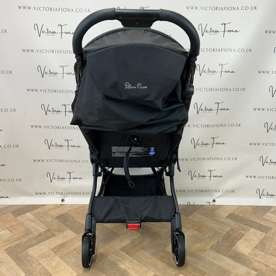 PRELOVED Silver Cross Clic Compact Stroller - Black RRP£295 - Image 3