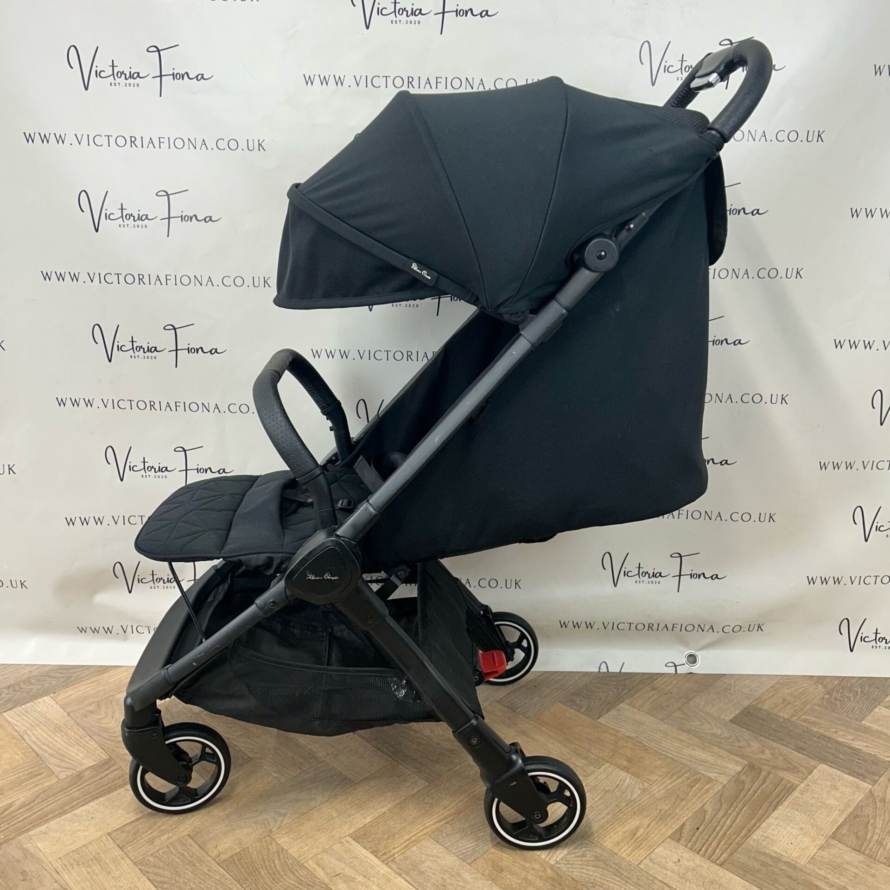 PRELOVED Silver Cross Clic Compact Stroller - Space Black RRP£295 - Image 2