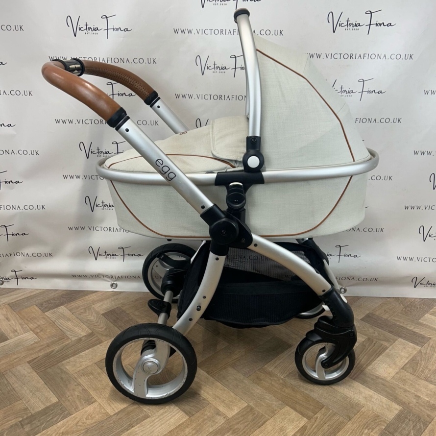 PRELOVED Babystyle Egg Pushchair & Carrycot - Prosecco 🤍 - Image 4