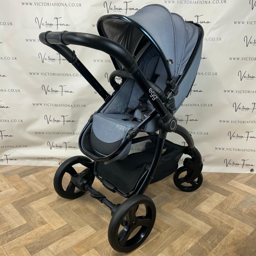 PRELOVED Egg2 Complete Travel System - Chambray Blue 💙 - Image 7