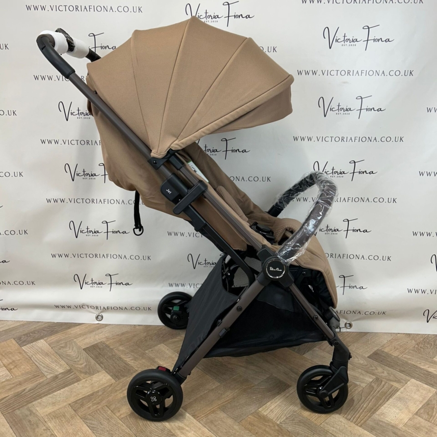 NEW Silver Cross Jet Compact Stroller - Cinnamon - Image 2
