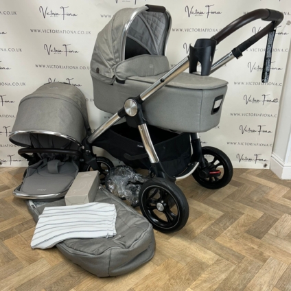 PRELOVED Mamas And Papas Ocarro Pushchair & Carrycot - Greige