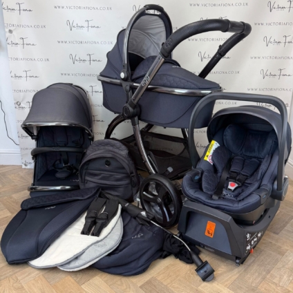 PRELOVED Egg2 Carrycot & Pushchair - Cobalt Blue 💙