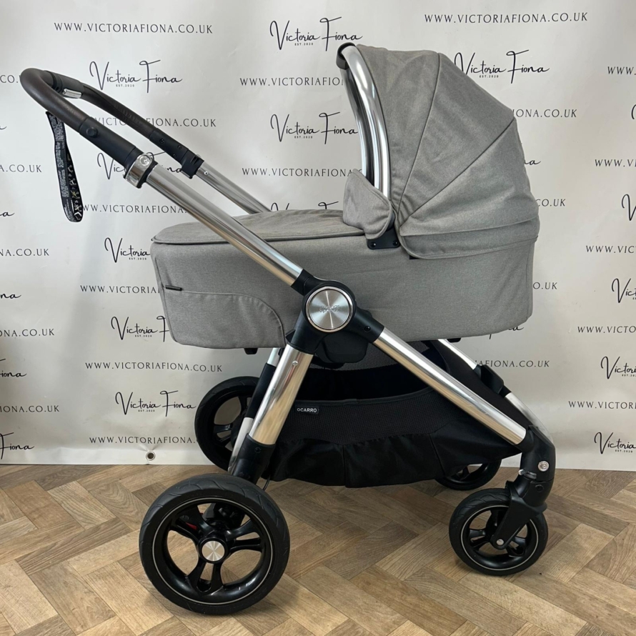 PRELOVED Mamas And Papas Ocarro Pushchair & Carrycot - Greige - Image 2