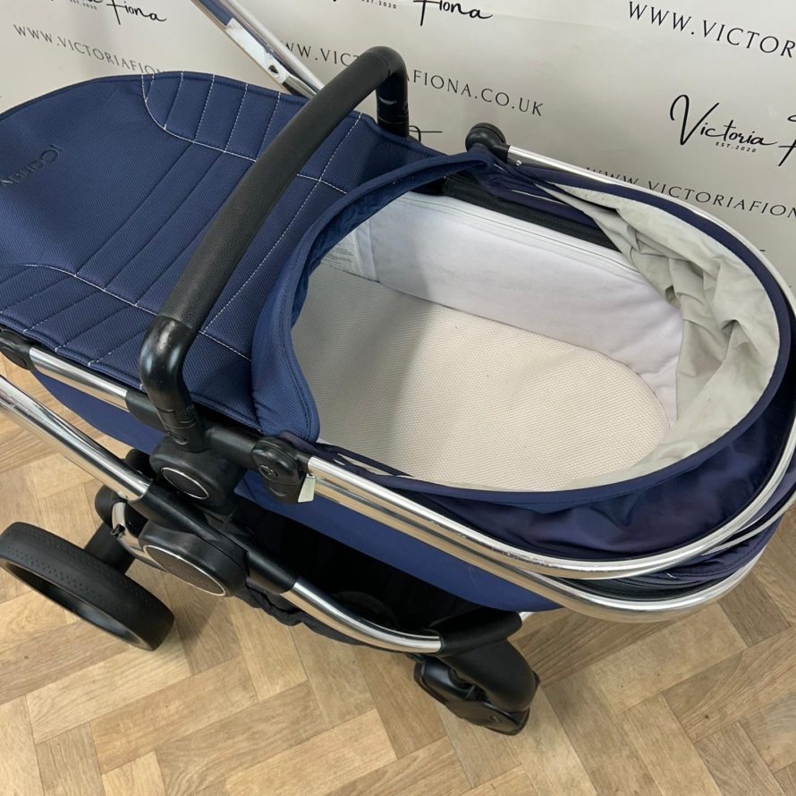 PRELOVED iCandy Peach 5 Pushchair - Indigo Blue - Image 3