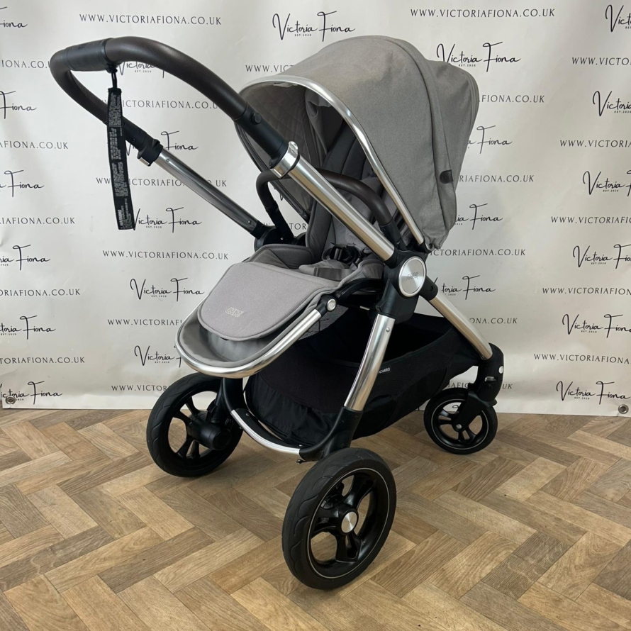 PRELOVED Mamas And Papas Ocarro Pushchair & Carrycot - Greige - Image 7