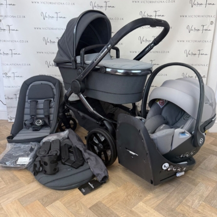 PRELOVED iCandy Peach 7 Pushchair with CYBEX 360 & ISOFIX - TRUFFLE GREY