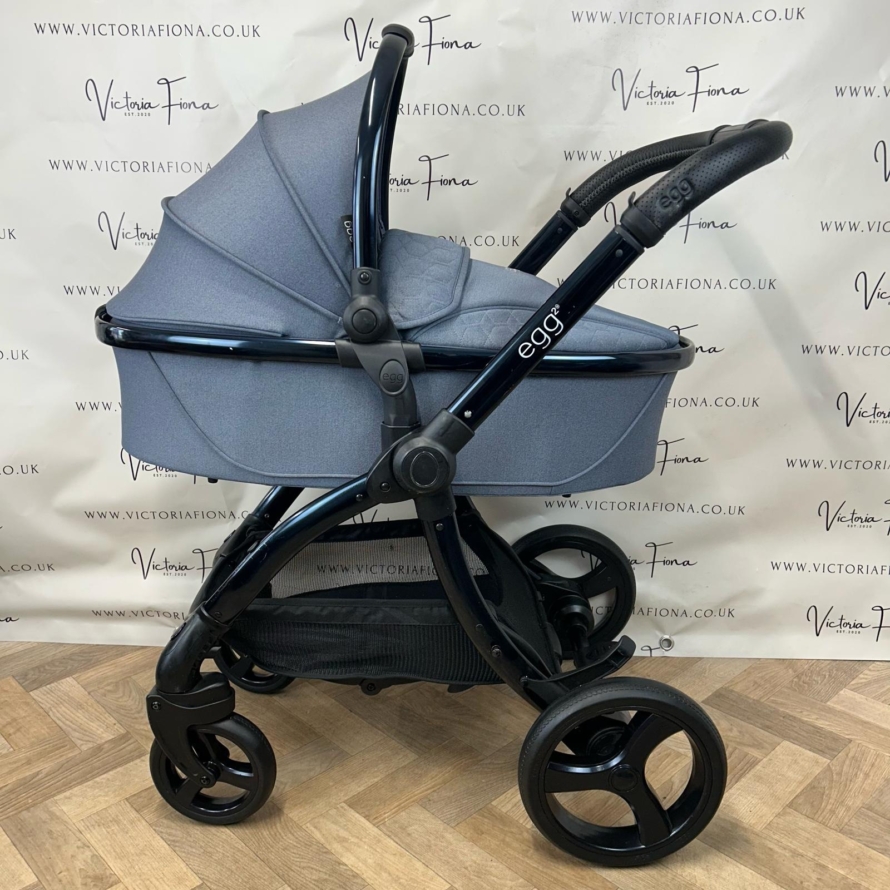 PRELOVED Egg2 Complete Travel System - Chambray Blue 💙 - Image 2