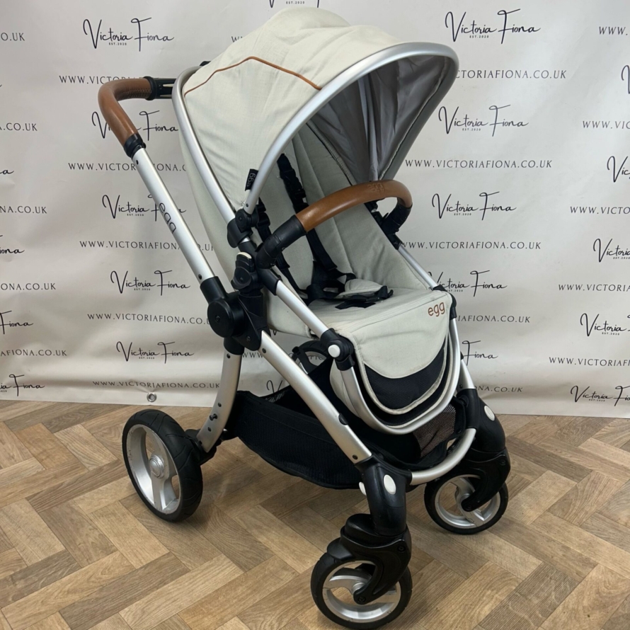 PRELOVED Babystyle Egg Pushchair & Carrycot - Prosecco 🤍 - Image 8
