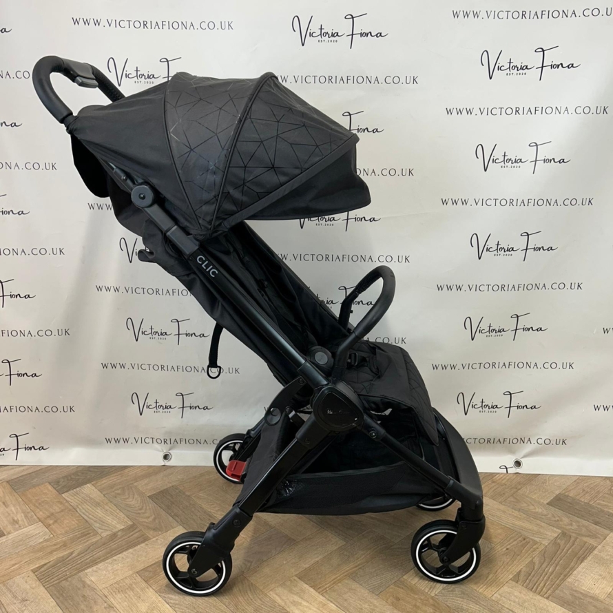 PRELOVED Silver Cross Clic Compact Stroller - Black RRP£295 - Image 5