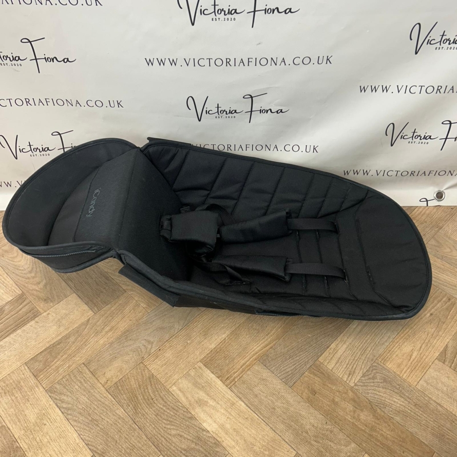 PRELOVED iCandy Peach 6 Pushchair & Carrycot Black Twill 🖤 - Image 9