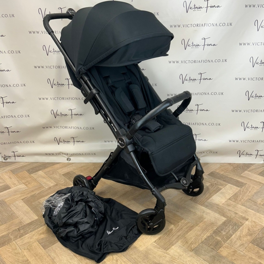 EX DISPLAY Silver Cross Jet Compact Stroller - BLACK