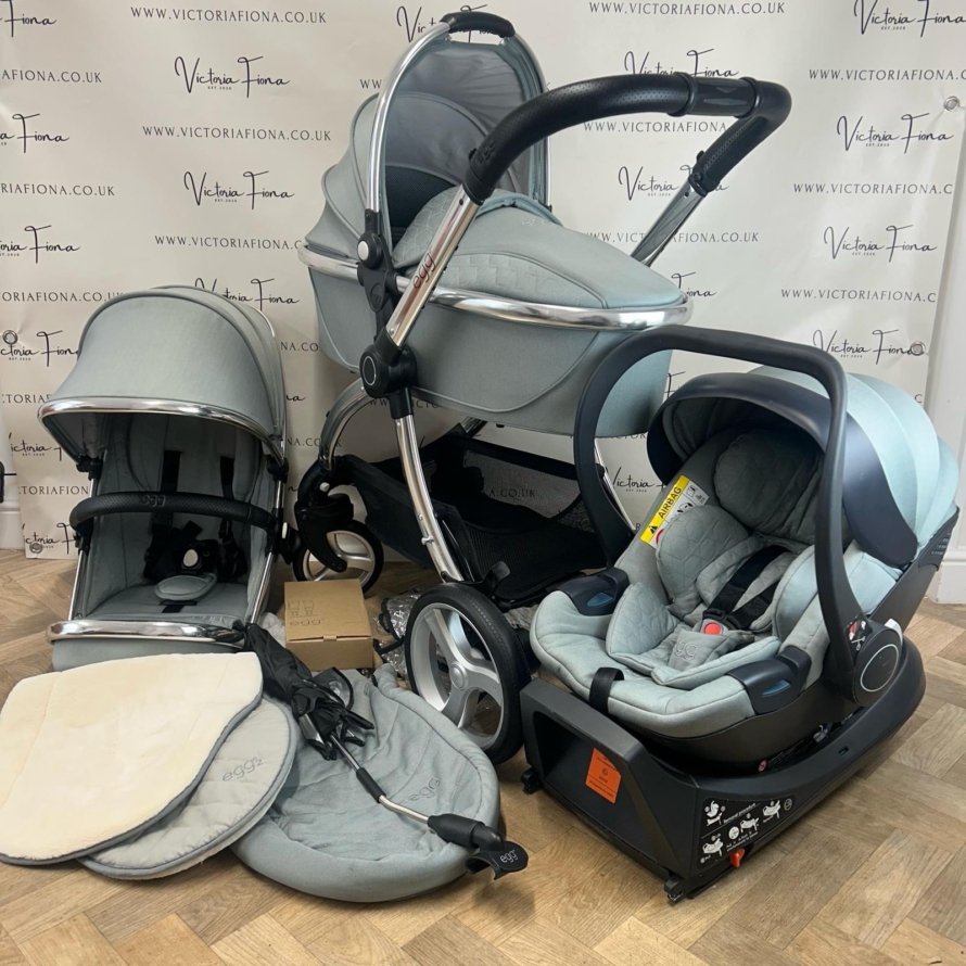 PRELOVED Egg2 Complete Travel System - Monument Grey