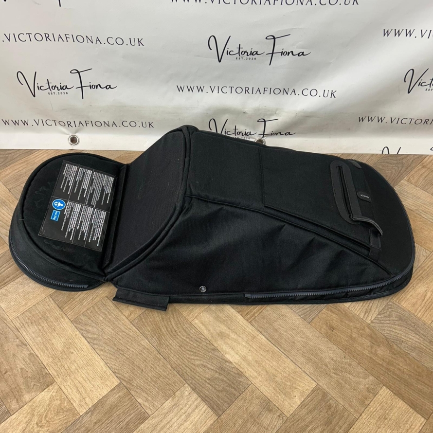PRELOVED iCandy Peach 6 Pushchair & Carrycot Black Twill 🖤 - Image 7