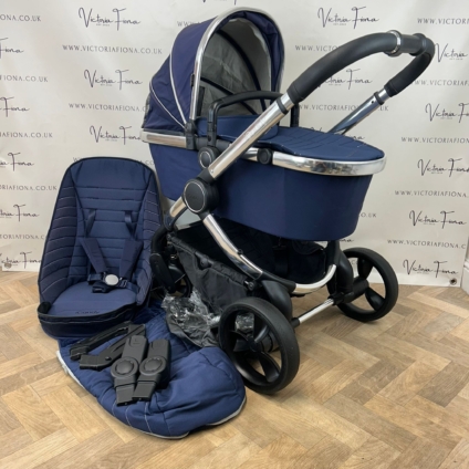 PRELOVED iCandy Peach 5 Pushchair - Indigo Blue