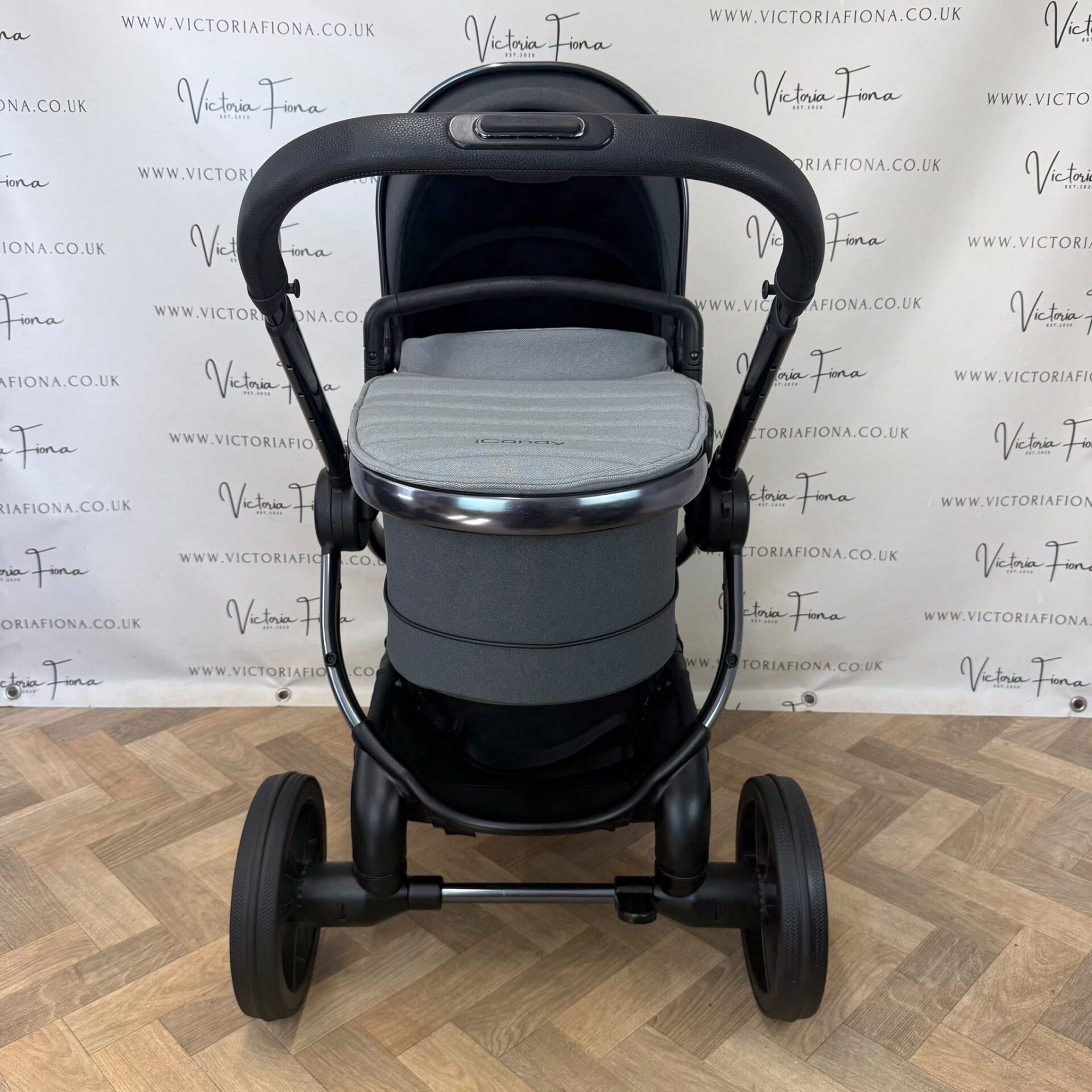 PRELOVED iCandy Peach 7 Pushchair with CYBEX 360 & ISOFIX - TRUFFLE GREY - Image 3