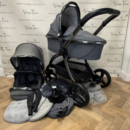 PRELOVED Egg2 Carrycot & Pushchair - Quartz Grey