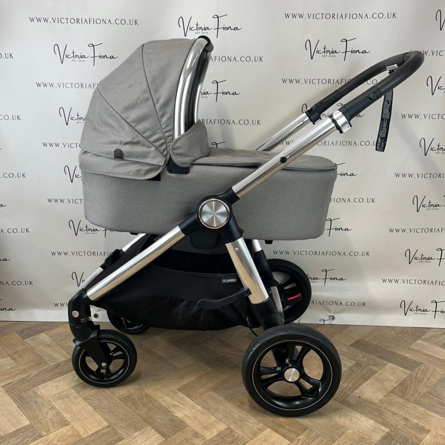 PRELOVED Mamas And Papas Ocarro Pushchair & Carrycot - Greige - Image 5