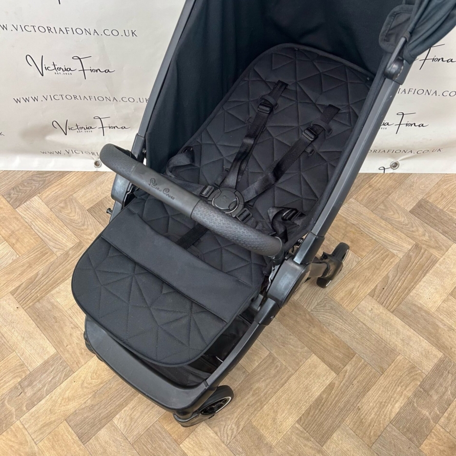 PRELOVED Silver Cross Clic Compact Stroller - Space Black RRP£295 - Image 5