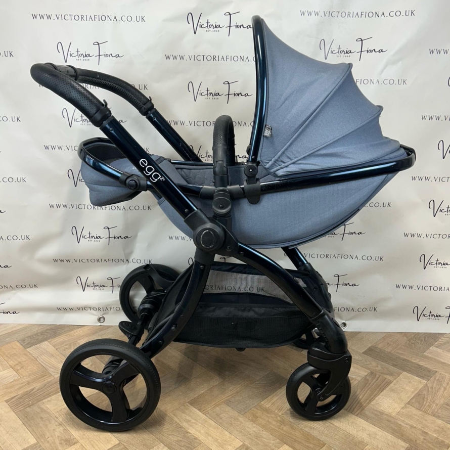 PRELOVED Egg2 Complete Travel System - Chambray Blue 💙 - Image 8