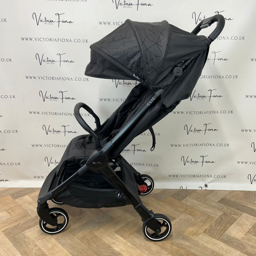 PRELOVED Silver Cross Clic Compact Stroller - Black RRP£295 - Image 4