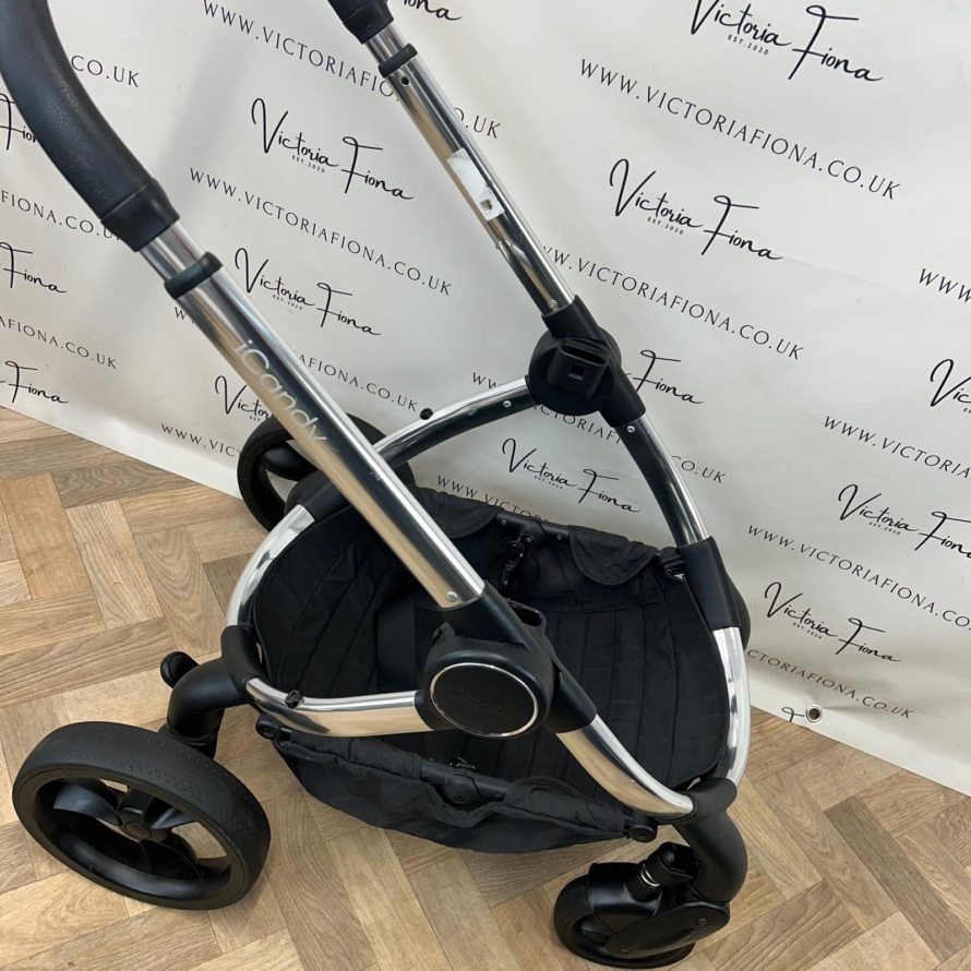 PRELOVED iCandy Peach 5 Pushchair - Indigo Blue - Image 6