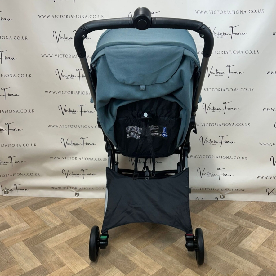 PRELOVED Silver Cross Jet Compact Stroller - MINERAL BLUE - Image 3